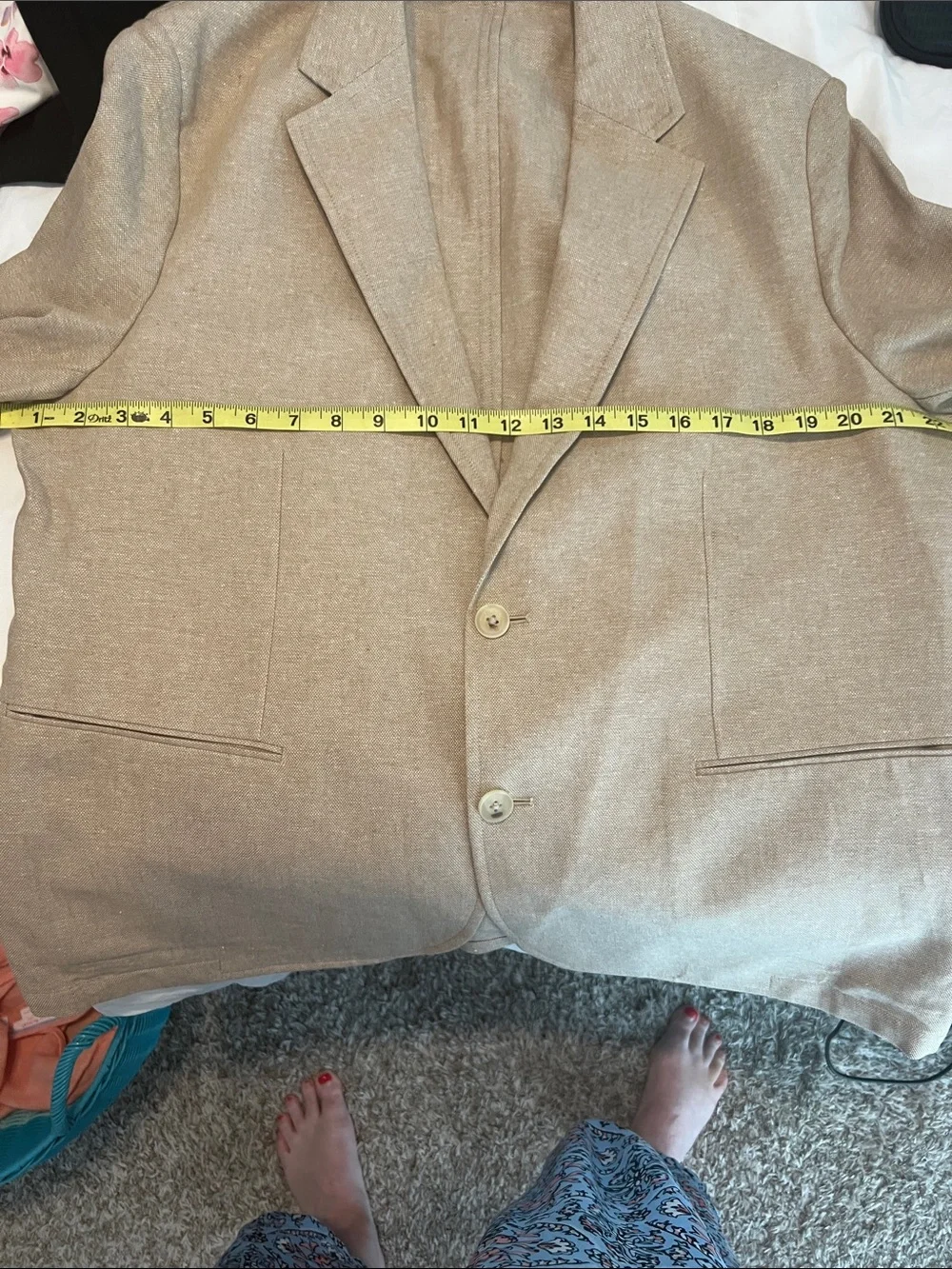 Banana Republic Men's Classic Tailored Blazer in Light Tan